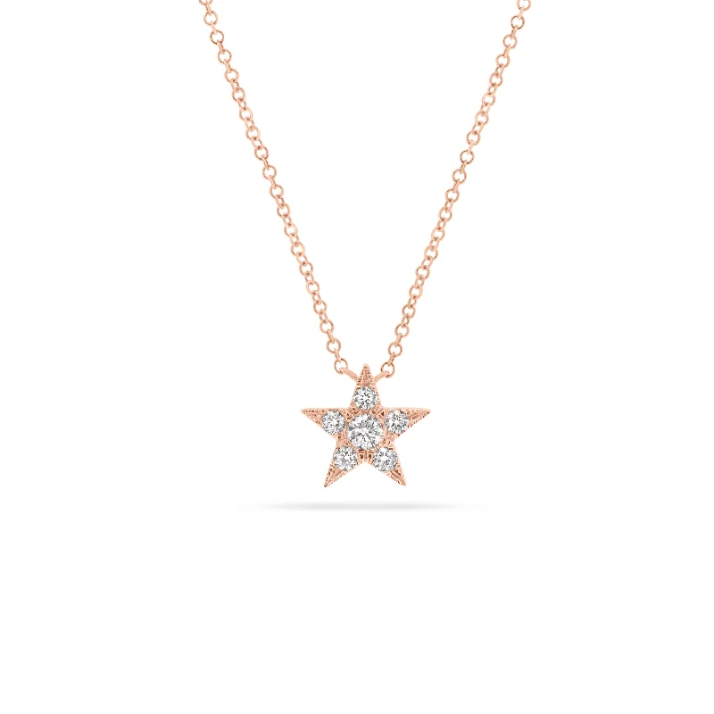 Diamond Twinkling Star Pendant