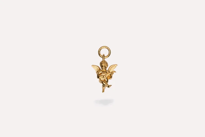 IX Angel Gold Plated Pendant