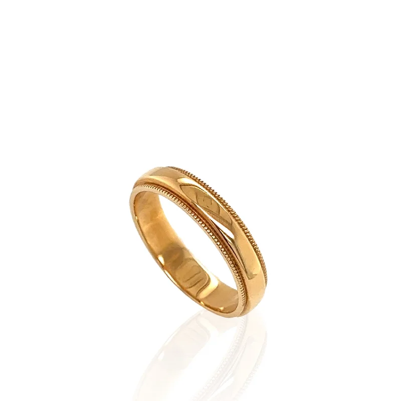 18 Karat Yellow Gold Band