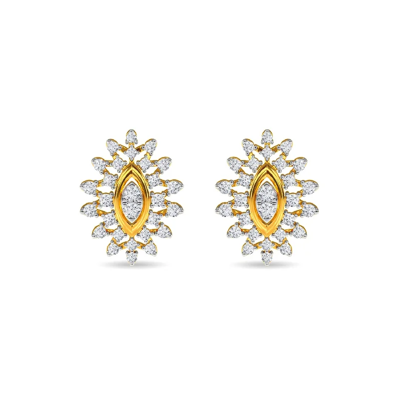 celestial galaxy planet earrings Juvia Earring