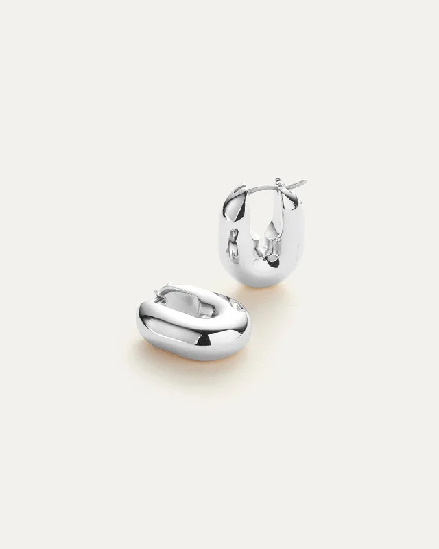 celestial meteor shower earrings Puffy U-Link Earrings