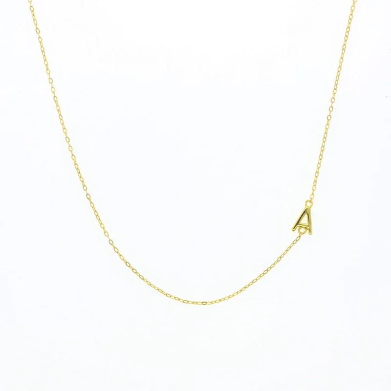 Balance Letter Necklace