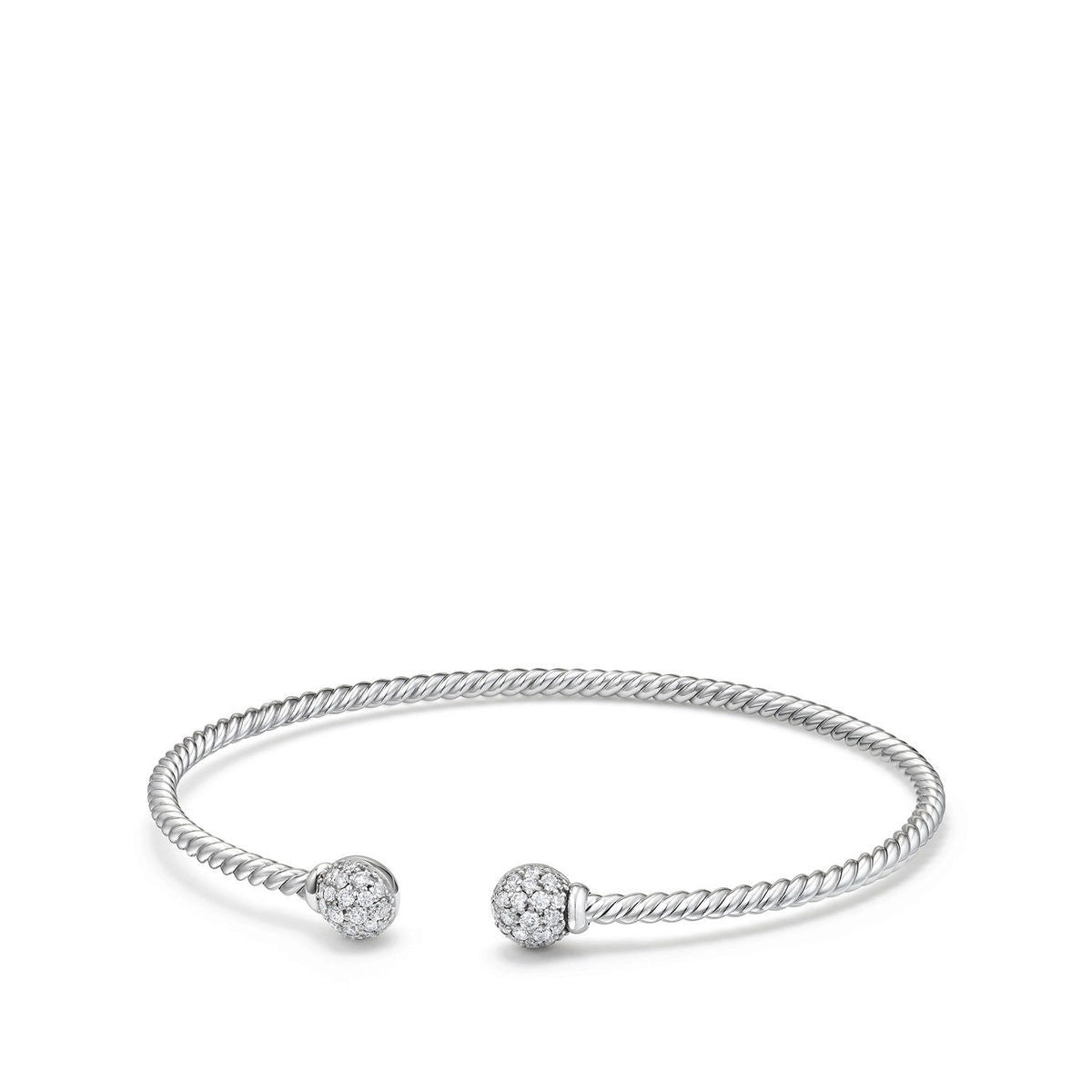 minimalist rose gold bracelet David Yurman 6mm Solari Bracelet