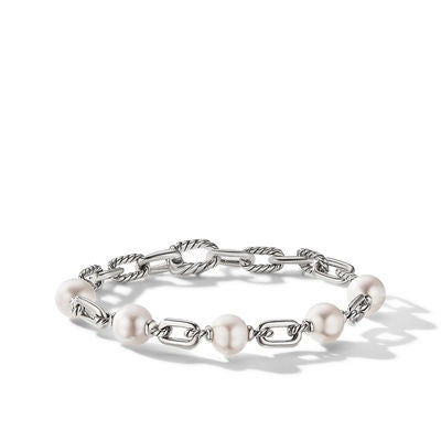 David Yurman Madison Pearl Link Bracelet