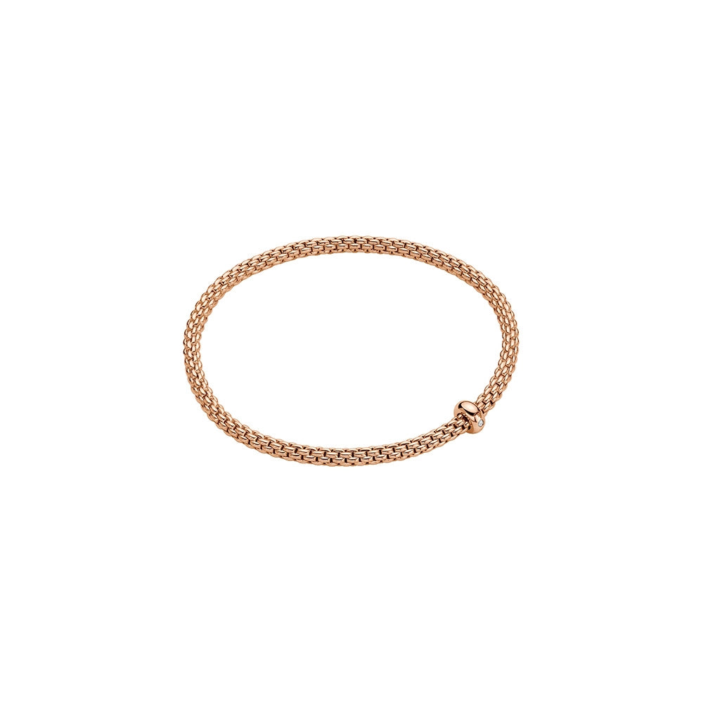 Fope 18K Rose Gold Prima Collection Diamond Bracelet, Small Size