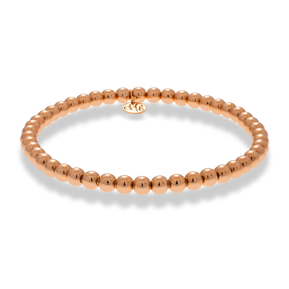 Hulchi Belluni 18K Rose Gold 5mm Tresore Bracelet