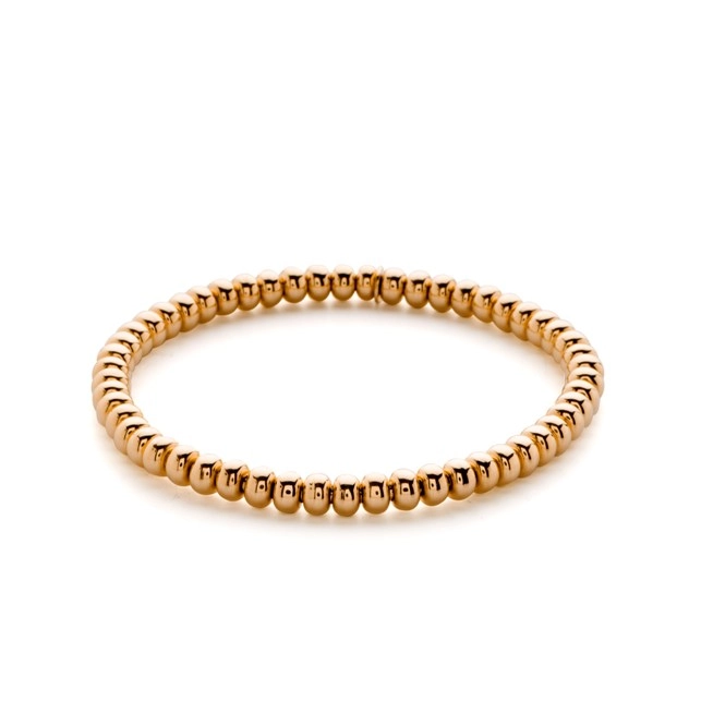 Hulchi Belluni 18K Yellow Gold Tresore Stretch Bracelet