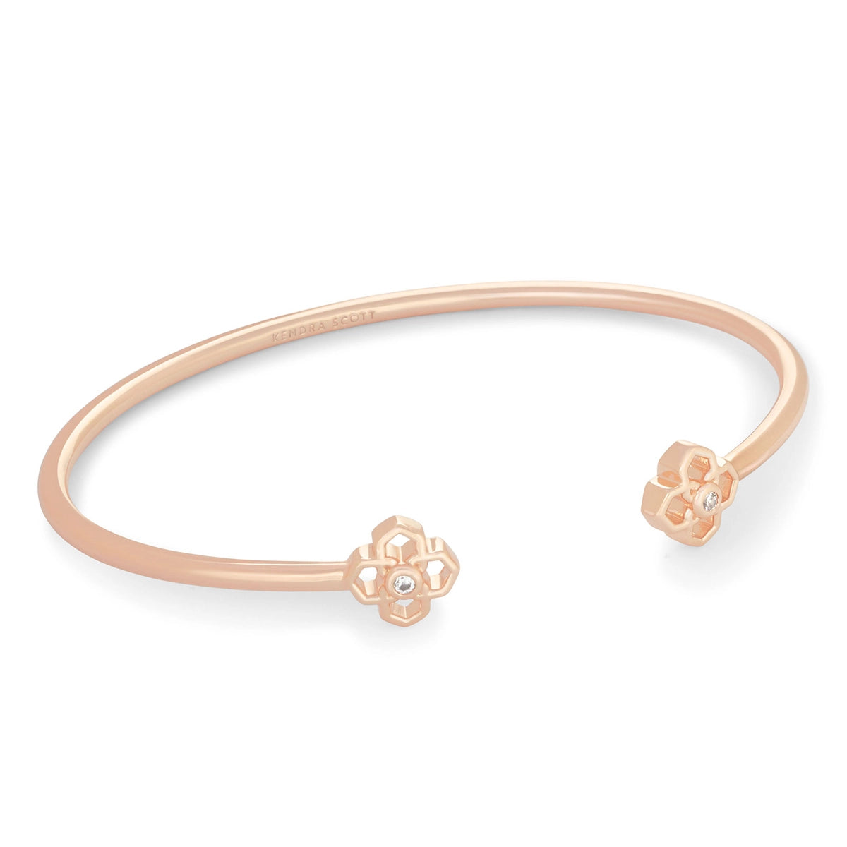 Kendra Scott Rue Pinch Cuff Bracelet in Rose Gold