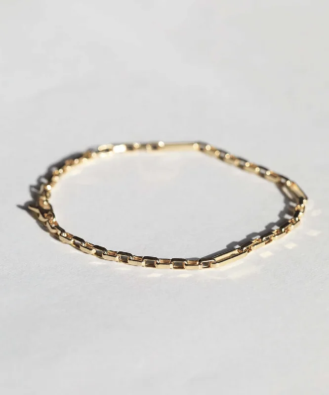 silver moon phase pendant Maxine Bracelet