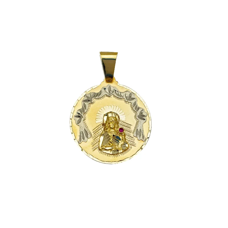 classic diamond solitaire necklace Santa Barbara Pendant (14K)